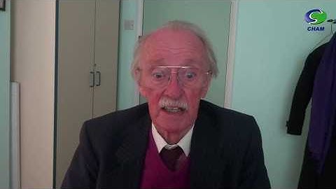 Professor D Brian Spalding of CHAM addressing CHAM Japan