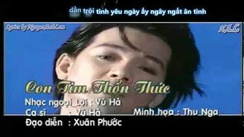 Con Tim Thổn Thức - Vũ Hà (Video Lyrics by SamNg311)