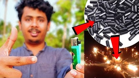Gas Lighter Stone Experiment | Lighter Flint Experiment |