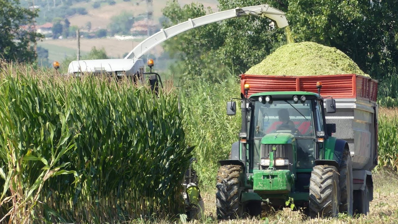 MAIS SILAGE | CLAAS JAGUAR 850 Speedstar + CLAAS RU 450 Xtra - FENDT - DEUTZ FAHR - JOHN DEERE