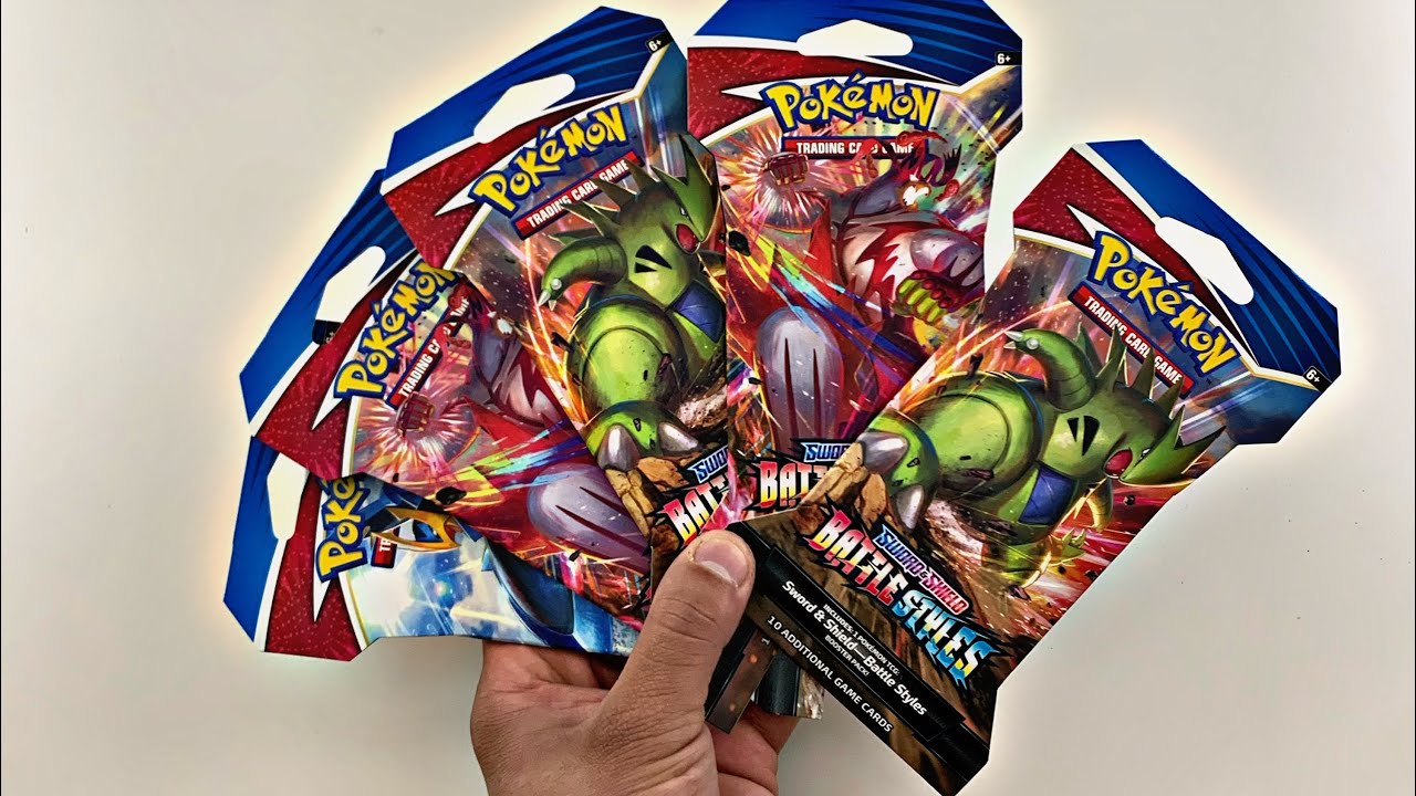 Pokémon Battle Styles Pack Opening !!!! I pulled a HoloRare!!! 