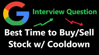 Best Time to Buy and Sell Stock with Cooldown - Leetcode 309 - Python