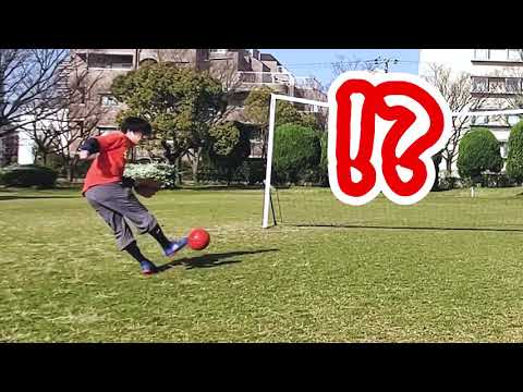 キャッチボールしてると思ったらサッカーのシュート練習だった時【GENKI大阪】