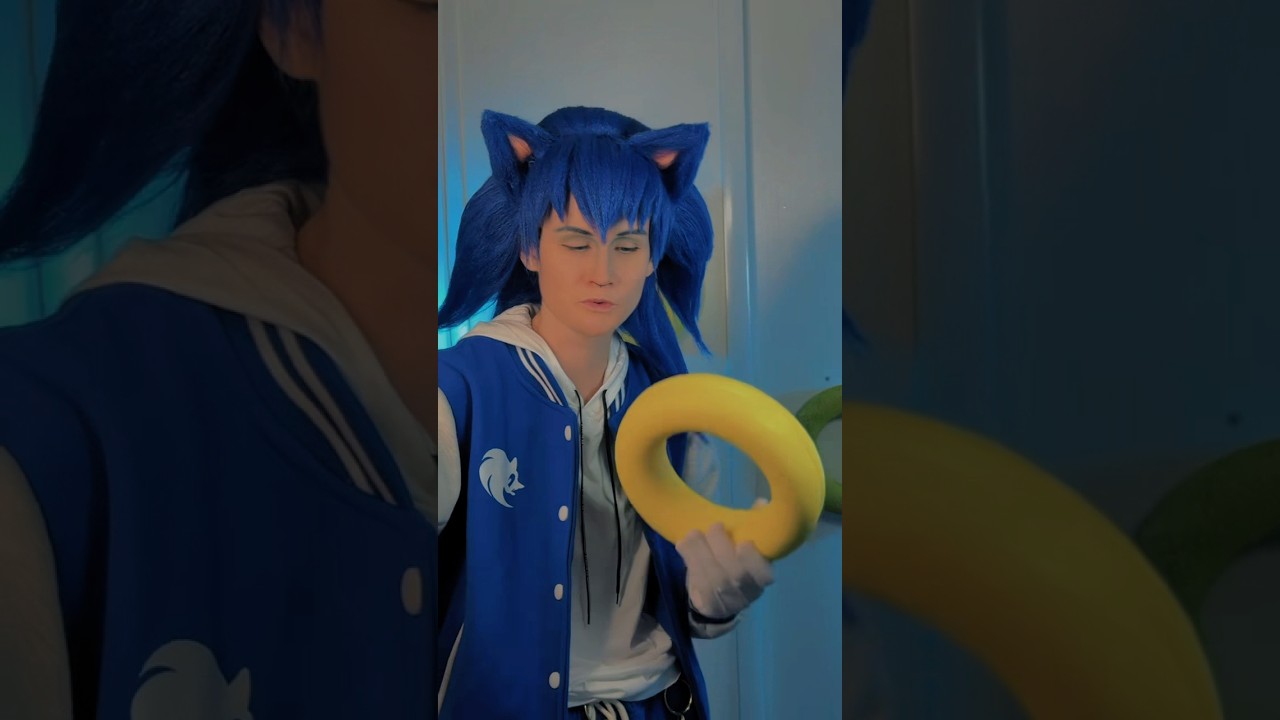 Explication de mon cosplay de Sonic ! #sonicthehedgehog #cosplay