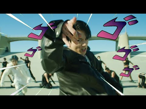 BTS's ON but it's on JOJO's BLOODY STREAM.