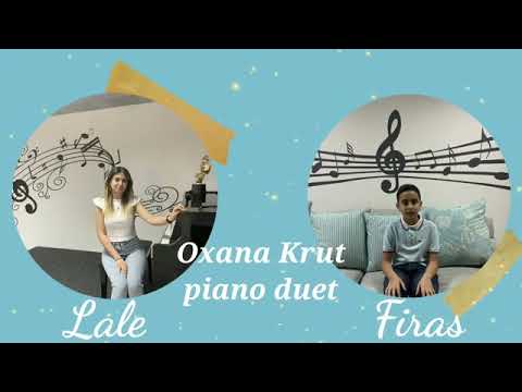Playing (Oxana Krut) on the piano with Lala Ismayilova!