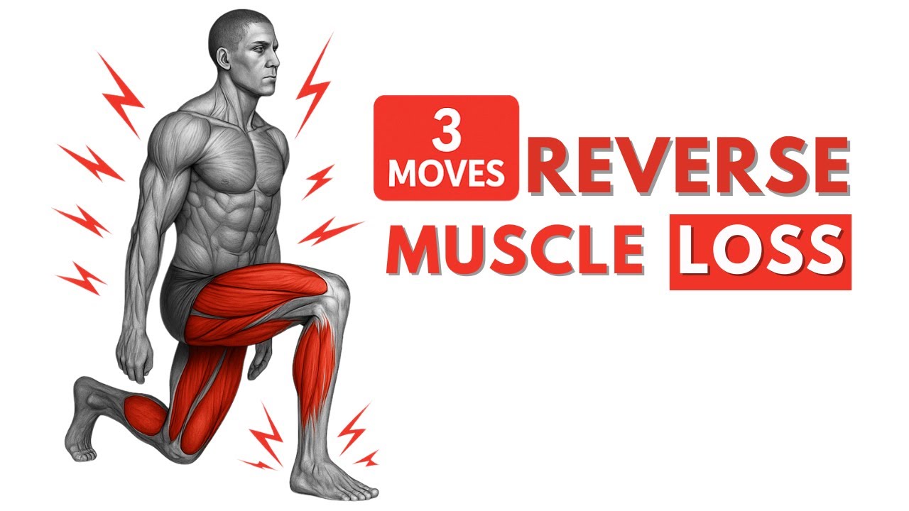 3 At-Home Exercises That Reverse Muscle Loss After 40 - YouTube