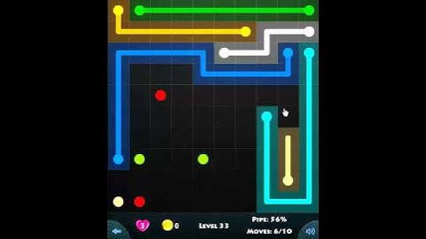 10 × 10 MANIA LEVEL 33 - FLOW GAME ON FACEBOOK Connect the dots