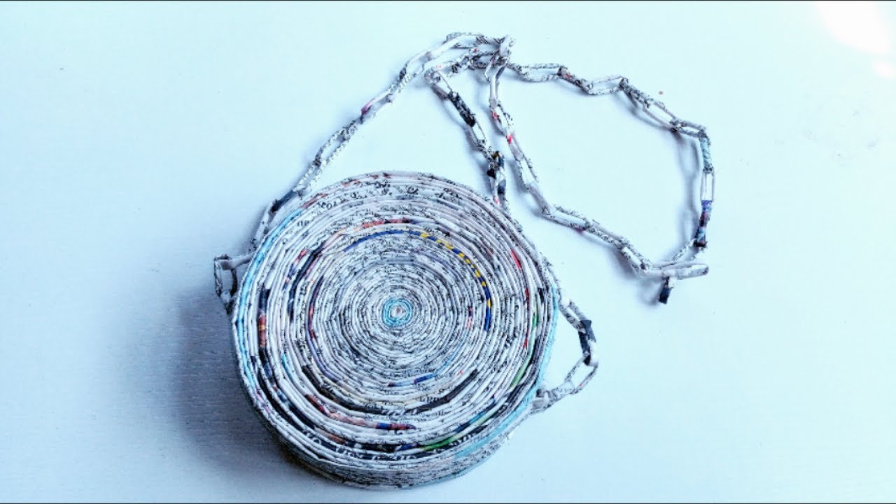 How to make Paper bag at home with newspapers newspaper bag Paper