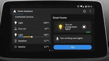 Control Any Smart Home Device on Android Auto Home Assistant