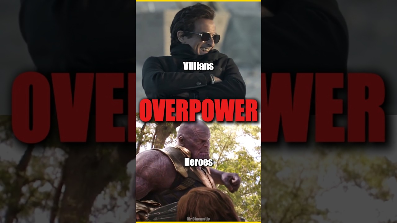 Villians that OVERPOWER Heroes🥴💦