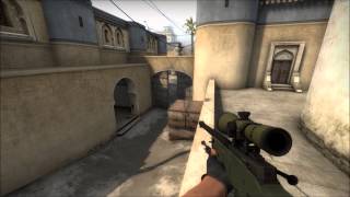 CSGO - 360 noscope headshot [de_dust2] 1080p