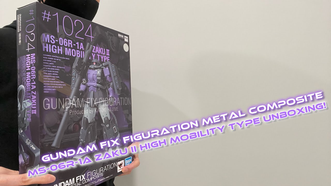 UNBOXING] Gundam Fix Figuration Metal Composite MS-06R-1A Zaku II