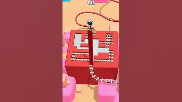 Stacky dash very smooth gameplay ASMR Sound like this game level up game #shortsfeed #stackydash