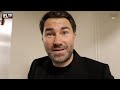 EDDIE HEARN REACTS TO KAMBOSOS JR SHOCK WIN OVER LOPEZ, KHAN-BROOK & JOSHUA CONSIDERING STEP-ASIDE?