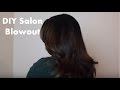 DIY At Home Salon Blowout Tutorial