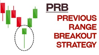 Best Intraday trading strategy|PRB strategy. Previous range breakout strategy.#PRB