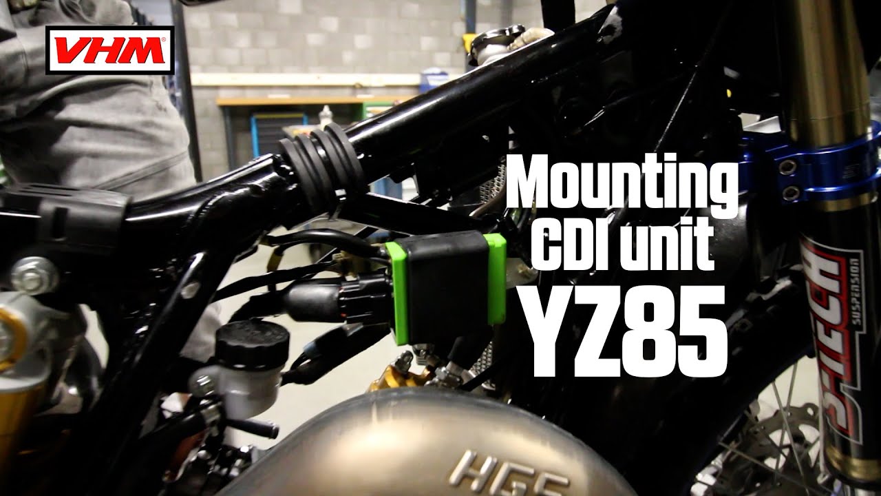 VHM CDI mounting Yamaha YZ85 - YouTube