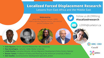 Localized Forced Displacement Research | LERRN-IDRC Webinar Series