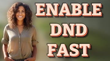 How Can You Quickly Enable Do Not Disturb via Control Center?