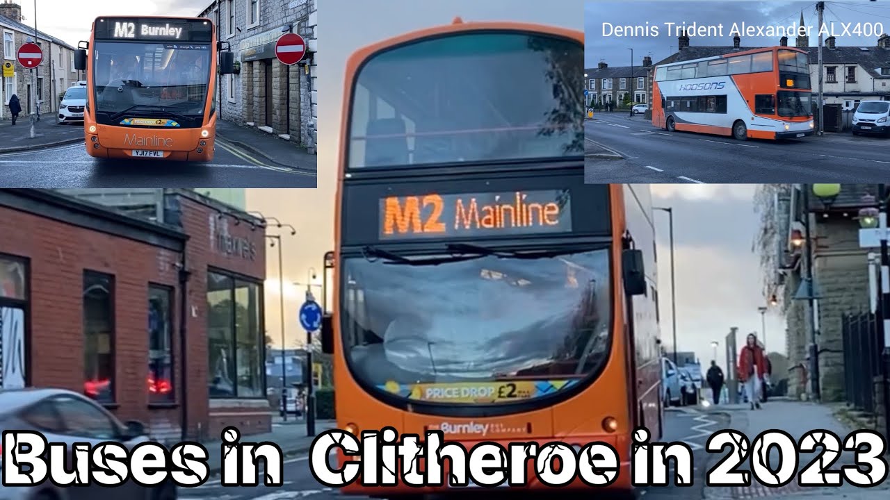 Buses in clitheroe in 2023 YouTube