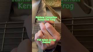 How To Play Rainbow Connection By Kermit The Frog - Acoustic Guitar Lesson Tutorial
