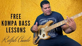 Video thumbnail of "FREE KOMPA BASS LESSONS WITH RALPH CONDE"