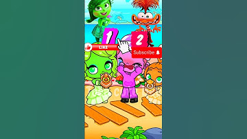 DISGUST, FEAR, ANGER and JOY / INSIDE OUT 2 Part 2/ Avatar World 🤗🥰. #avatarworld #insideout2