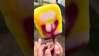 Found the cursed SpongeBob popsicle… and it’s terrifying 😱🍦 #nightmarefuel