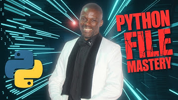 Python Tutorial for Beginners [7.3] Manipulating files like a PRO!