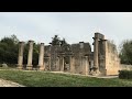 Antique Bar'am Synagogue, Maronite Church and the ruins of the Birim village, Israel