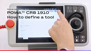 PoWa™ CRB 1910 How to define a tool