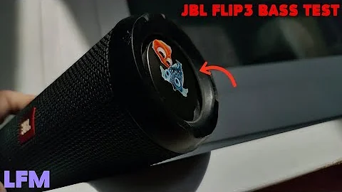 JBL FLIP 3 LOW FREQUENCY MODE BASS TEST