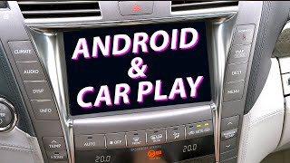 Android and Car Play in a 2008 Lexus LS 600h? Grom Vline VL2 Review