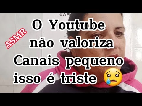 ASMR- cortando seu cabelo + Youtube não valoriza canais pequenos 🥺😪😴