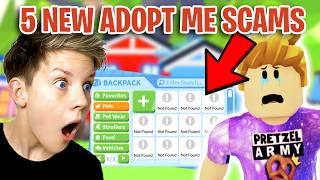 ?SCAMMERS GET LEGENDARY PETS FOR FREE EVERY TIME NEW SCAMS in ADOPT ME Prezley