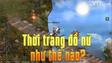 Trang Phục Nhân Vật Nữ Có Gì Đẹp Mắt Trong Game Võ Lâm Truyền Kỳ 1 Đồ Xanh