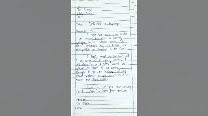 Application for Apologize #application #apologize