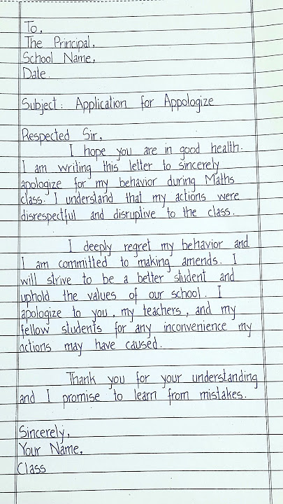 Application for Apologize #application #apologize