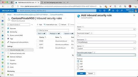 AZ-700 Lab M07-U5: Restrict network access to PaaS resources with virtual network service endpoints