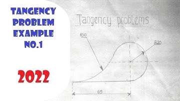 TANGENCY PROBLEMS EXAMPLE ONE (1)