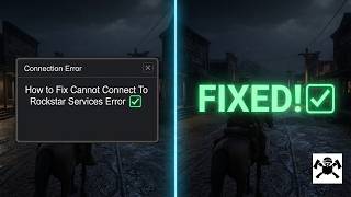 How to Fix Cannot Connect To Rockstar Services Error ✅
