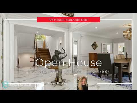 108 HEULITT ROAD, Colts Neck, NJ home video tour