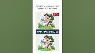 How Many Differences Can You Find? #shorts