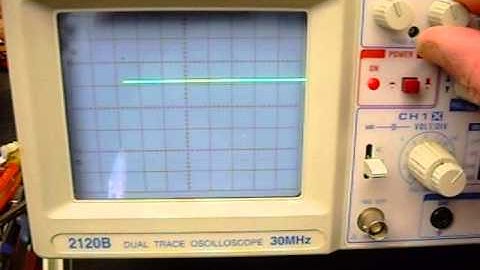 BK 2120B Oscilloscope