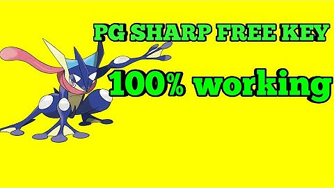 Pg Sharp 100% working key