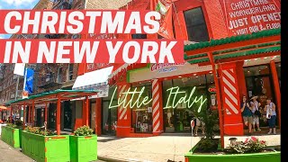 Christmas in New York - Little Italy