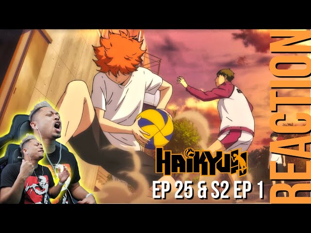 S2E1 Hinata and Kageyama meet Ushijima song : r/haikyuu