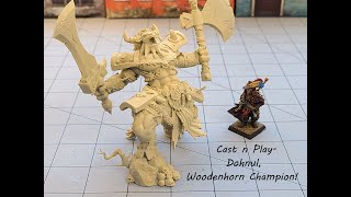 Cast n Play: Dohnul, giant minotaur of the Woodenhorn Tribe