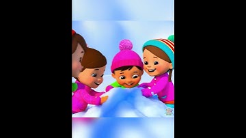 Thumbnail of Snow Day Fun Song for Kids! ❄️🎶 Let’s Build a Snowman! #shorts